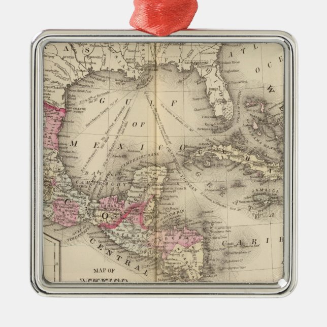 Adorno Metálico México, America Central, las Antillas (Frente)