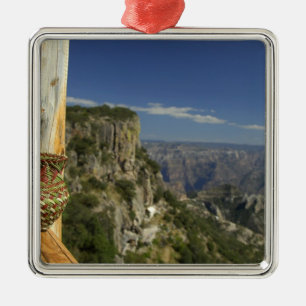Adorno Metálico México, Chihuahua, Cañón de Cobre. Vista desde