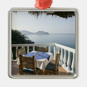 Adorno Metálico México, Guerrero, Zihuatanejo. Mesa de café sobre