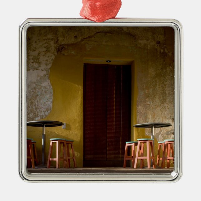 Adorno Metálico México, Oaxaca, balcón de las luces de tarde de (Frente)