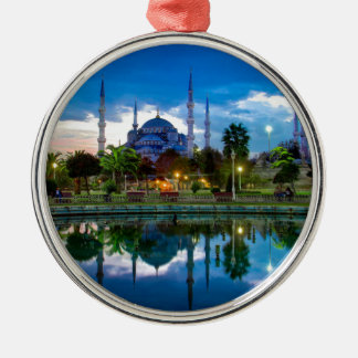 Adorno Metálico Mezquita azul de Estambul en Turquía