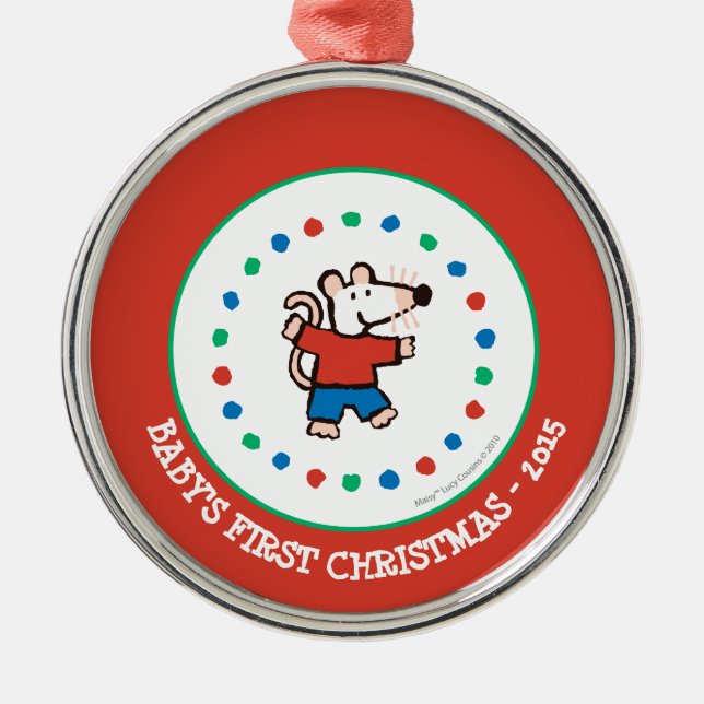 Adorno Metálico Mi amigo Maisy (Frente)