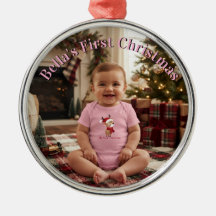 Mi Primera Navidad Nombre Personalizado