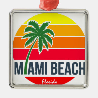 Adorno Metálico Miami Beach