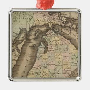 Adorno Metálico Michigan 4