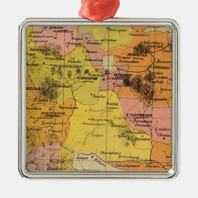 Adorno Metálico Michoacan, México (Frente)
