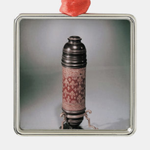 Adorno Metálico Microscopio