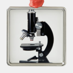 Adorno Metálico Microscopio óptico 2