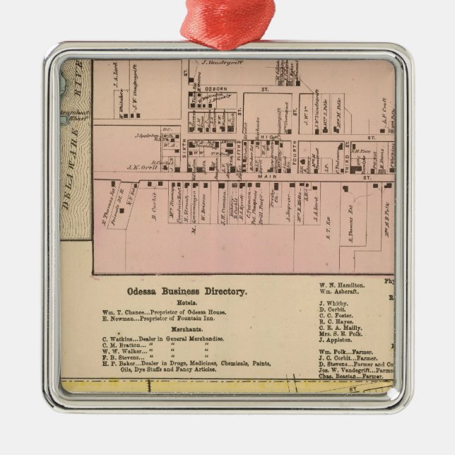 Adorno Metálico Middletown (Frente)