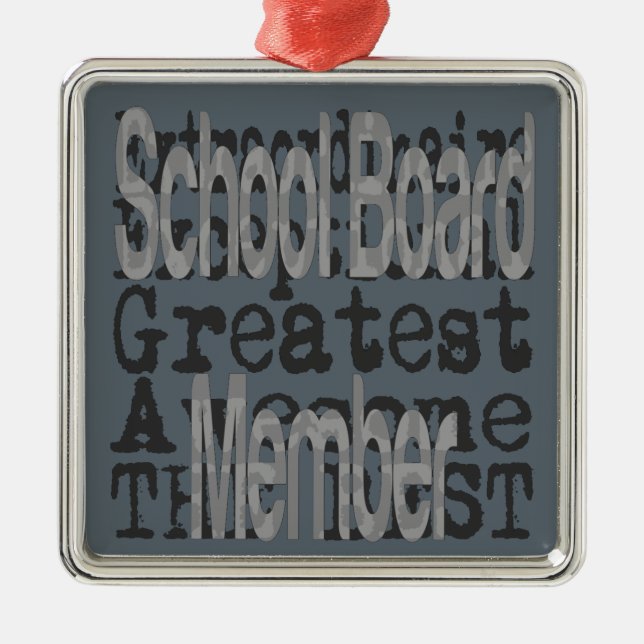 Adorno Metálico Miembro del Consejo Escolar Extraordinario (Frente)