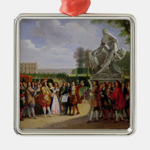 Adorno Metálico Milo de Louis XIV Puget de dedicación 'de