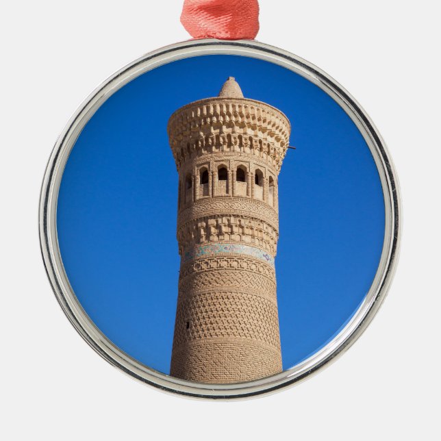 Adorno Metálico Minarete de Kalyan - Bukhara, Uzbekistán (Frente)