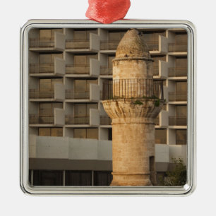 Adorno Metálico Minarete de la mezquita ribereña Jama al-Bahr