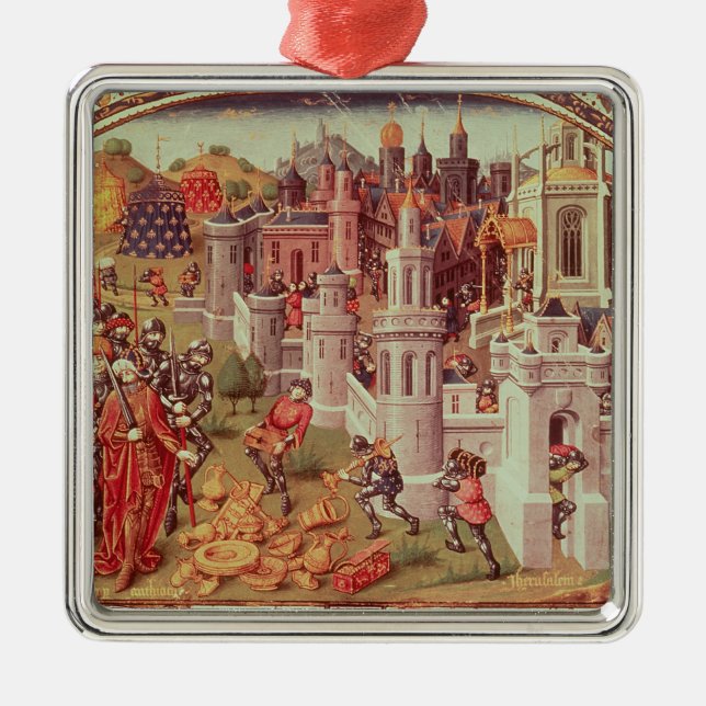 Adorno Metálico Miniatura iluminada de un universal (Frente)