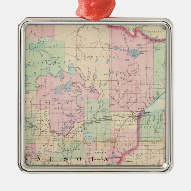 Adorno Metálico Minnesota (Frente)