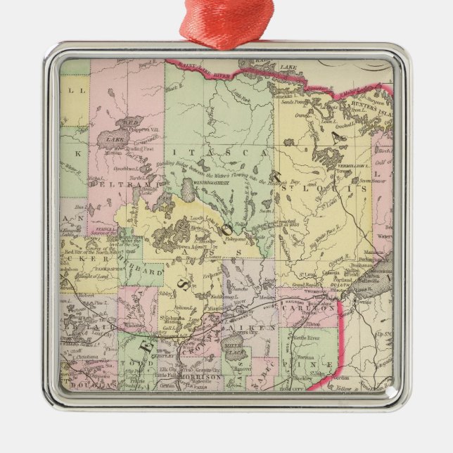 Adorno Metálico Minnesota 6 (Frente)