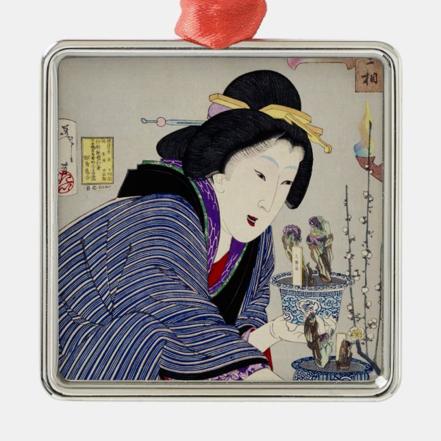 Adorno Metálico Mirada como si ella quiera cambiar: El aspecto (Frente)