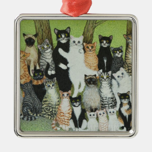 Adorno Metálico Mire el chirrido (Frente)