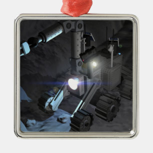 Adorno Metálico Misiones futuras 6 de la exploración espacial