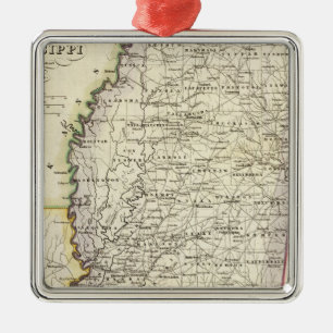 Adorno Metálico Mississippi 12