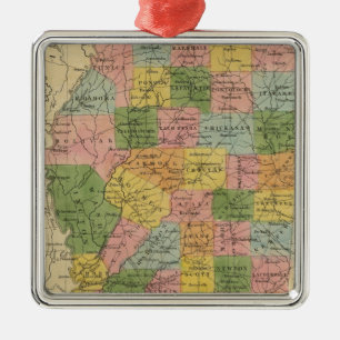 Adorno Metálico Mississippi 6