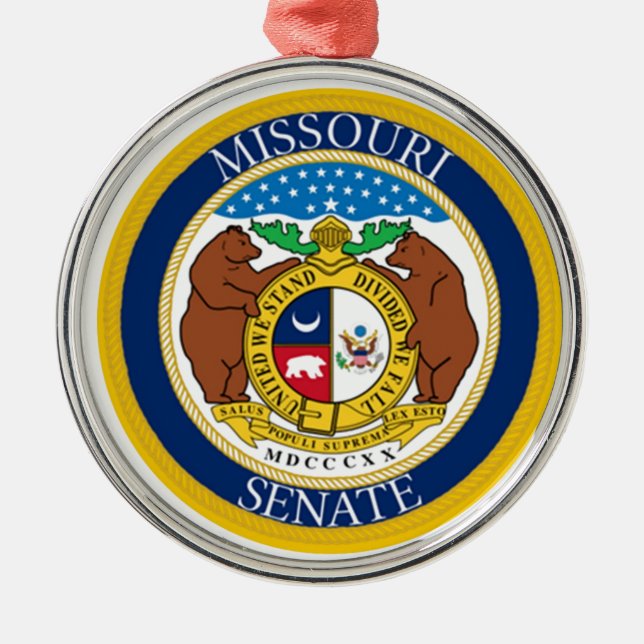 ADORNO METÁLICO MISSOURI SENATE (Frente)