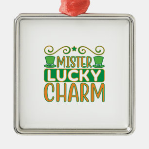 Adorno Metálico Mister Lucky Charm