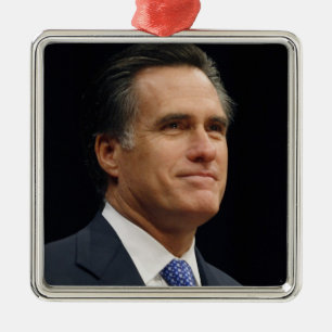 Adorno Metálico Mitt Romney Ornament