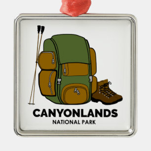 Adorno Metálico Mochila para Canyonlands National Park