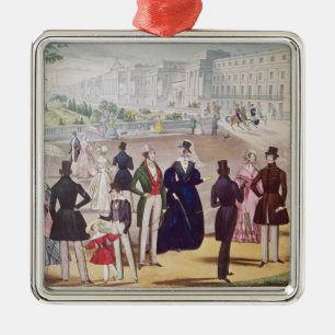 Adorno Metálico Modas del verano para 1840