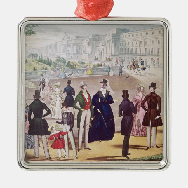 Adorno Metálico Modas del verano para 1840 (Frente)