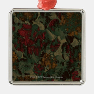 Adorno Metálico Modelo colorido del camuflaje de la flor