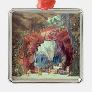 Adorno Metálico Modelo de la etapa para la ópera 'Tannhauser