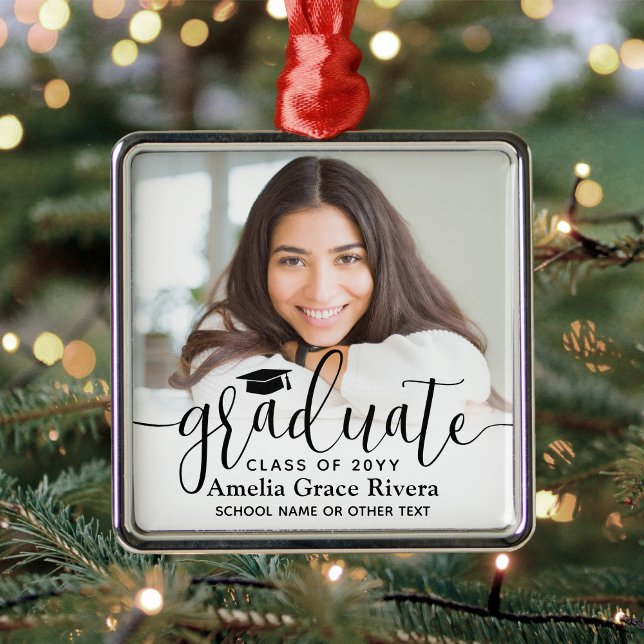 Adorno Metálico Moderna y moderna imagen elegante de un graduado c (Subido por el creador)