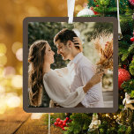 Adorno Metálico Moderno y elegante Boda de Novia y Groom<br><div class="desc">Moderna y elegante novia y Boda Groom</div>