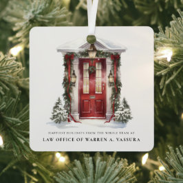 Adorno Metálico Modernos deseos de vacaciones en los negocios