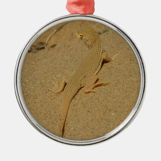 Adorno Metálico Mojave Lizard (Frente)