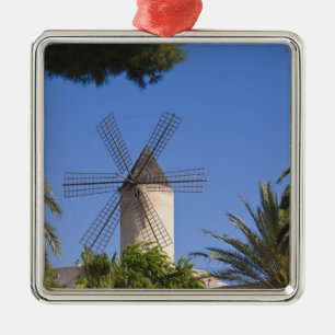 Adorno Metálico Molino de viento, Palma, Mallorca, España