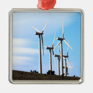 Adorno Metálico Molinos de viento de California
