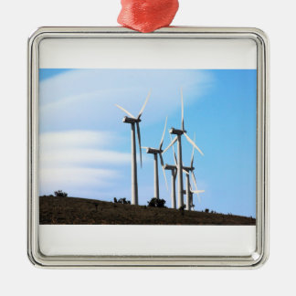 Adorno Metálico Molinos de viento de California