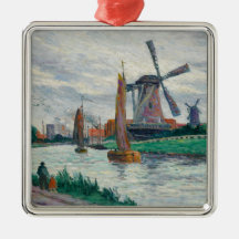 Molinos de viento en Holanda (Países Bajos)