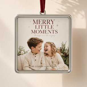Adorno Metálico Momentos Felices Personalizados Foto de Familia