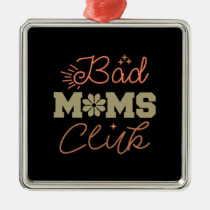 Adorno Metálico Moms Club Malos