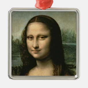 Adorno Metálico Mona Lisa, c.1503-6