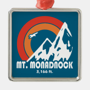 Adorno Metálico Monadnock New Hampshire Sun Eagle