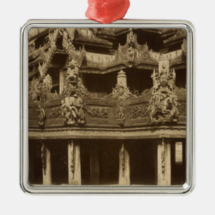 Adorno Metálico Monasterio o pagoda, detalle, probablemente