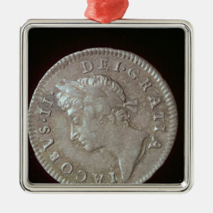 Adorno Metálico Moneda de James II
