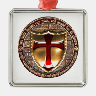 ADORNO METÁLICO MONEDA DE TEMPLAR