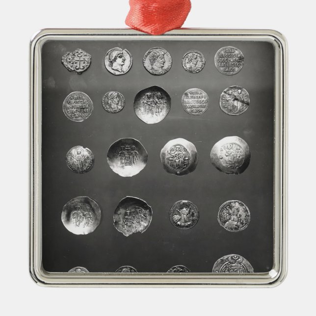 Adorno Metálico Monedas bizantinas, romanas y sasanas (Frente)