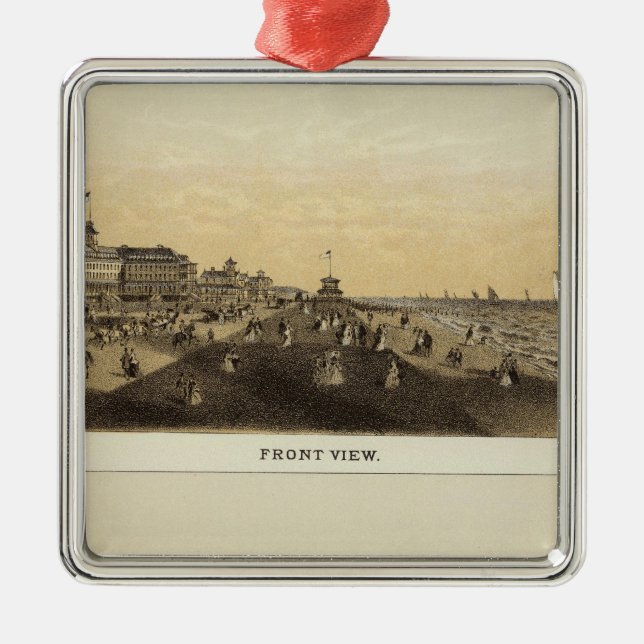 Adorno Metálico Monmouth House, Spring Lake, NJ (Frente)